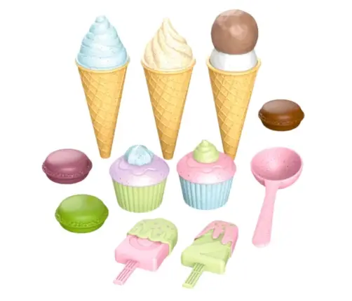 Honey and Sweets Set Cupcakes Macaroons Role Play