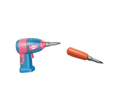 DIY Screwdriver Kit Suitcase Puzzle Dinosaurs Blocks Screwdriver 228 pcs.