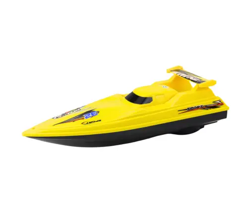 Boat Motorboat Floating Yacht Battery Operated Yellow
