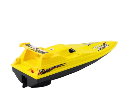 Boat Motorboat Floating Yacht Battery Operated Yellow