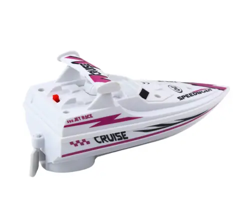 Boat Motorboat Battery White Patterns Floating Water