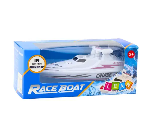 Boat Motorboat Battery White Patterns Floating Water