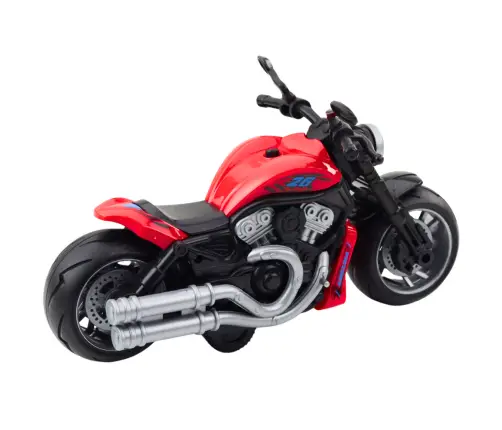 Battery Operated Toy Motorcycle Motor Lights Sounds Red