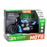 Battery Operated Toy Motorcycle Motor Lights Sounds Blue Battery Operated Toy Motorcycle Motor Lights Sounds Blue