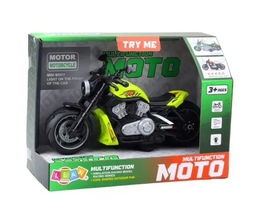 Battery Operated Toy Motorcycle Lights Sounds Green Battery Operated Toy Motorcycle Lights Sounds Green