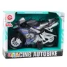 Racing Bike Racer Drive Lights Sounds Black Blue