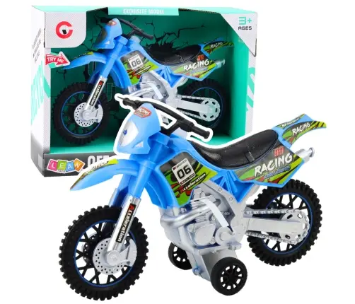 Motocross Off-Road Drive Lights Sounds Blue