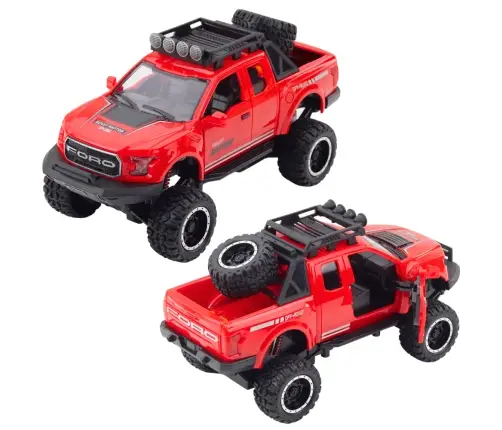 Off-road Vehicle Raptor Opening Doors Drive Lights Sounds Mix