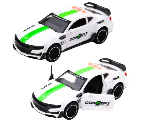 Sports Car Lazer Opening Doors Drive Lights Sounds Mix