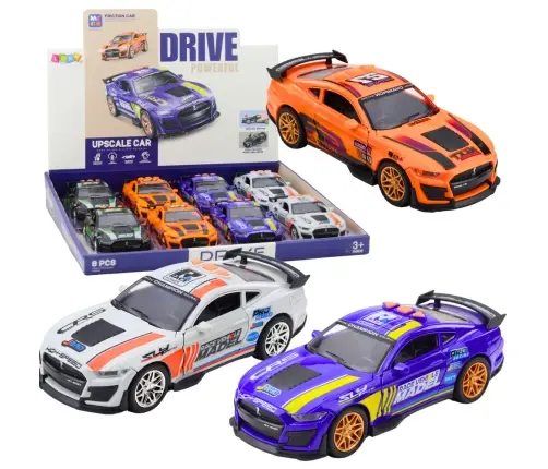 GT 500 Race Car Opening Doors Drive Lights Sounds Mix