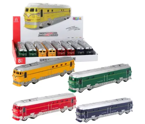 Battery Operated Toy Train with Realistic Sounds and Lights