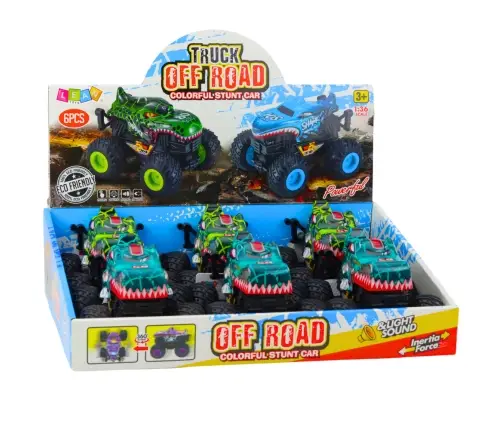 Dinosaur Offroad Vehicle Drive Lights Sounds Green Turquoise