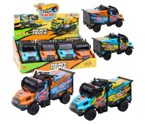 Offroad Car Drive Lights Sounds Orange Blue