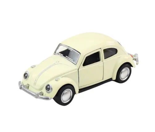 Classic Car Beetle Metal Friction Drive 1:36 Mix