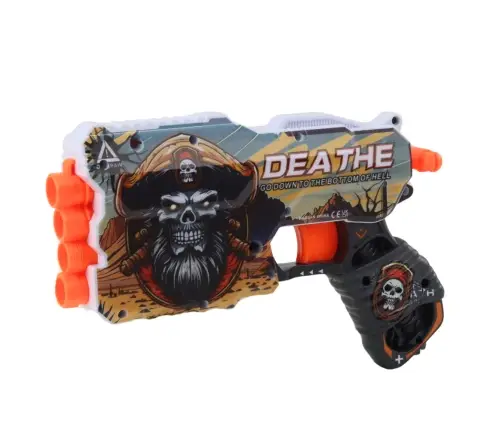 Pirate Foam Dart Gun Magazine for 4 Darts 12 pcs.