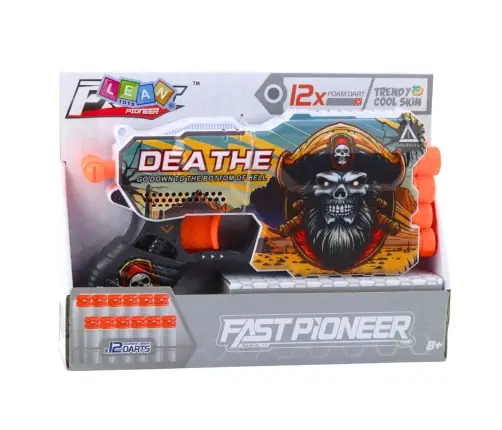 Pirate Foam Dart Gun Magazine for 4 Darts 12 pcs.