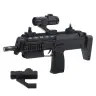 Toy Rifle Weapon Lights Sounds Sight Black 41cm Toy Rifle Weapon Lights Sounds Sight Black 41cm