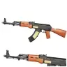 AK-47 Toy Rifle for Kids Lights and Sounds 68.5 cm