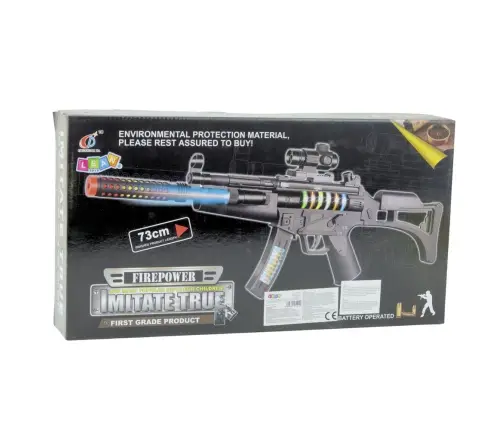 Toy Rifle for Children with Light and Sound 73cm Toy Rifle for Children with Light and Sound 73cm