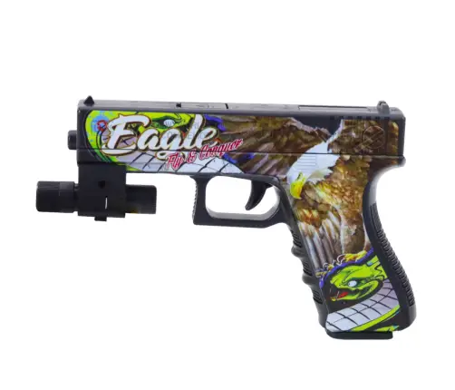 Water Ball Gun Foam Darts Laser Print Eagle