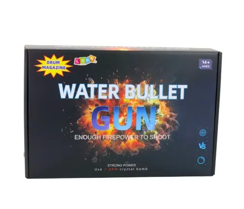 Assault Rifle For Water Balls Hydrogel Sight Glasses Black 86cm