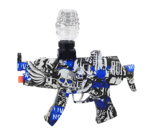 Electric Water Ball Gun Graffiti White Blue