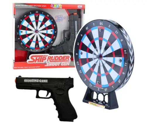 Laser Gun Set with Target Shooting Game Lights Sounds