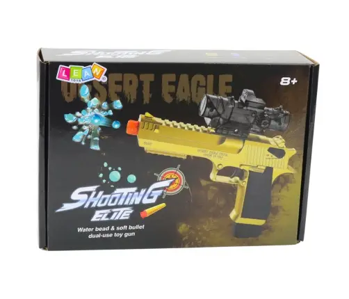 Electric Water Ball Gun Foam Darts Red