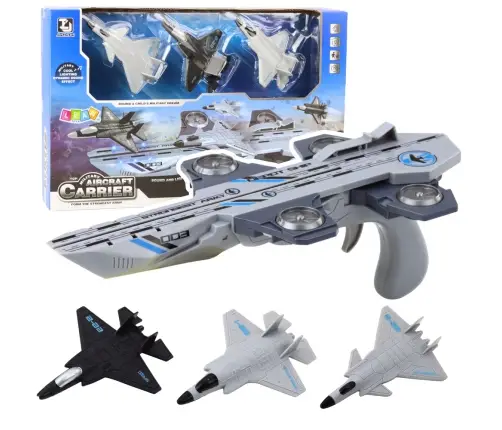 Gun Launcher Fighter Planes 3in1 Set Lights Sounds Gun Launcher Fighter Planes 3in1 Set Lights Sounds