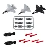 Military Set Ship Submarine Fighters Missiles