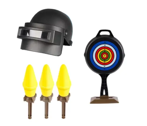 Military Set Military Bazooka RPG Helmet Tracza Foam Bullets