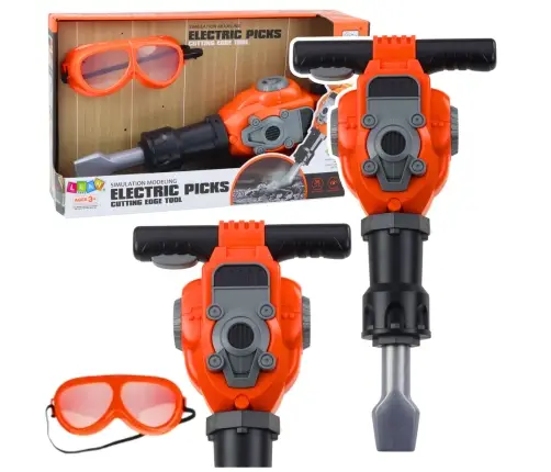 Handyman Set Pneumatic Hammer Glasses Orange