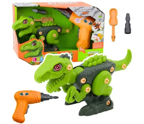 Dinosaur For Unscrewing Screwing Green Drill DIY