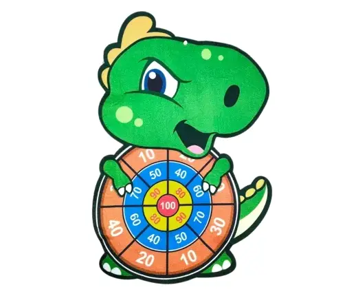 Skill Game Target Shooting Gun Velcro Balls Dinosaur
