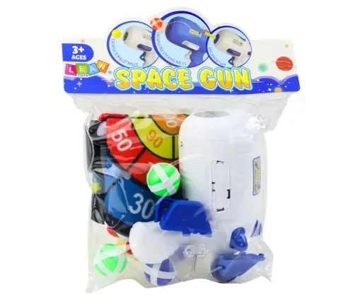 Skill Game Shooting Target Gun Velcro Balls Space Skill Game Shooting Target Gun Velcro Balls Space