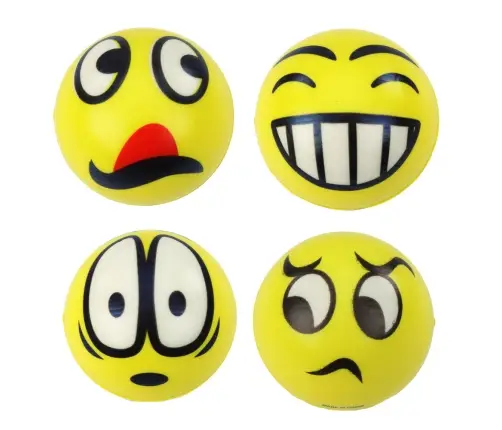 Kneading Bouncing Ball Foam Emoticon Ball 6cm