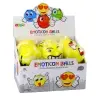 Kneading Bouncing Ball Foam Emoticon Yellow 10cm