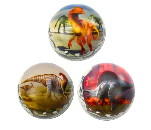 Kneading Foam Bouncing Ball Dinosaurs 10cm