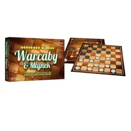 Board Game Checkers and Mill Trefl 01681 Board Game Checkers and Mill Trefl 01681