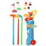Golf Set Trolley Clubs Field Sports Game 20pcs