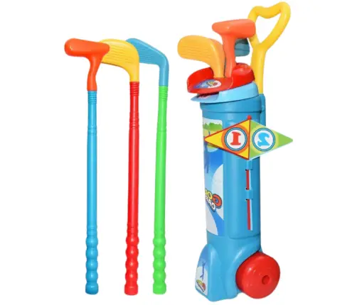 Golf Set Trolley Clubs Field Sports Game 20pcs