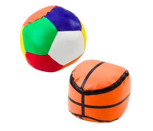 Soft Sports Balls Basketball Rugby Football Baseball Set of 4