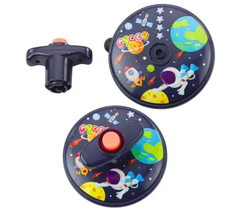 Colorful Luminous Disc Space Ufo Spinning Top