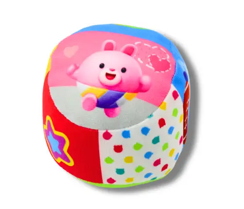 Soft Ball With Rattle For Toddlers Colorful 9cm Soft Ball With Rattle For Toddlers Colorful 9cm
