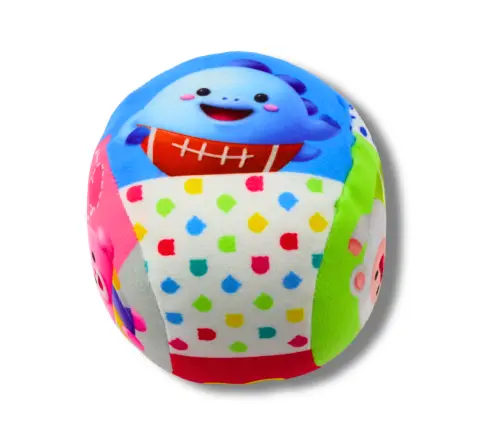 Soft Ball With Rattle For Toddlers Colorful 9cm Soft Ball With Rattle For Toddlers Colorful 9cm