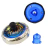 Flying Disk Lion Spinner Launcher Set Blue