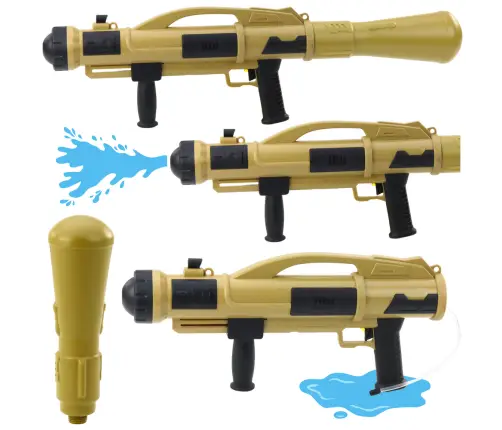 Bazooka Water Gun With Pump 73 cm Beige 1100ml