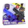 Set of Police Water Guns Blue Black 2pcs