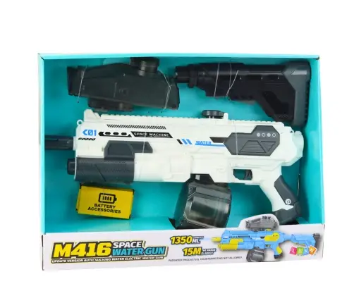 M16 Rifle Space Water Gun Electric 1350ml