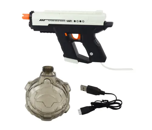 Electric Water Gun Automatic 10m Black White 800ml